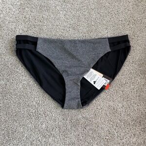 Calia By Carrie Underwood Swim Bottom Womens XL Gray Heather Elastic Side Bikini
